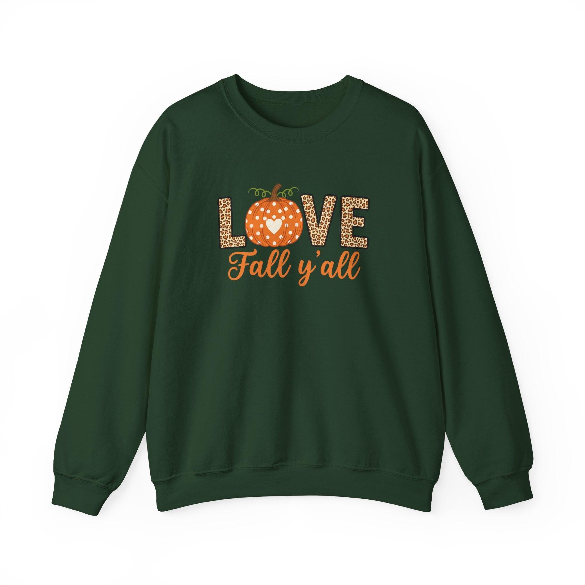Love Thanksgiving Sweatshirt,Its Fall Yall Crewneck,Fall Sweater for Women, Pumpkin Shirt, Fall Crewneck Womens Thanksgiving Shirt