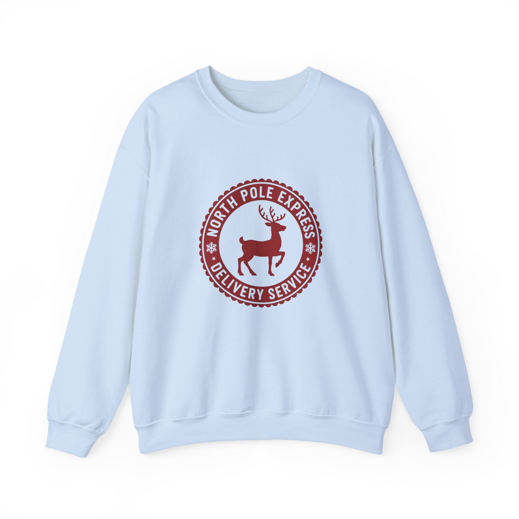 Polar Express Sweatshirt, Deer Christmas Crewneck, Funny Deer Xmas Outfit, Polar Express Gift, All Aboard Polar Express Shirt, Woman Christmas Gift, Holiday Woman Shirt