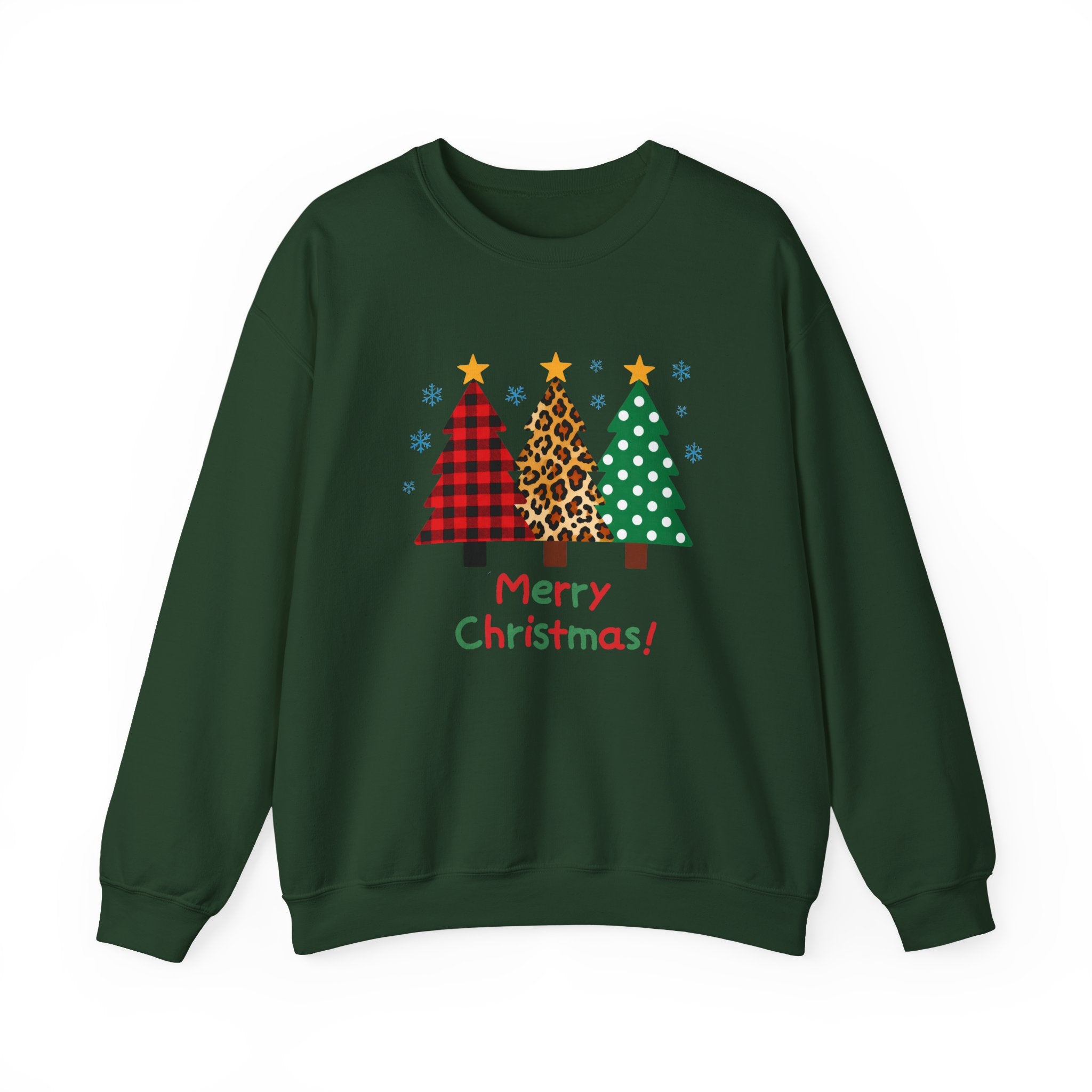 Christmas Tree Sweatshirt, Merry Christmas Crewneck, Christmas Tree Sweater, Christmas Tree Sweatshirt for Women, Christmas Pine Tree Shirt, Christian Christmas Shirt