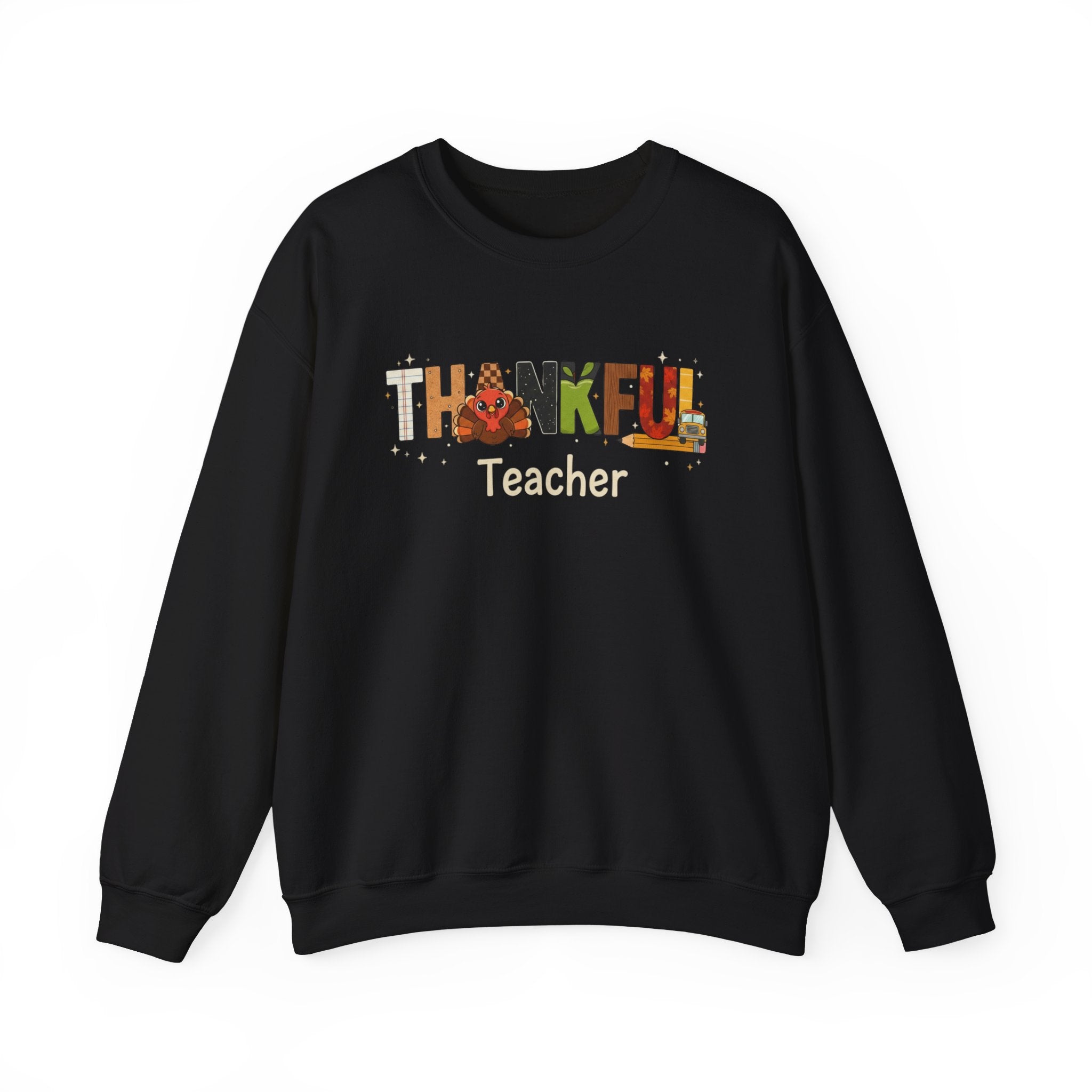 Thankful Teacher Sweatshirt, Turkey Teacher Crewneck, Thanksgiving Teacher Shirt, Kindergarten Teacher Sweatshirt, First Grade Teacher Shirt, Teacher Gift