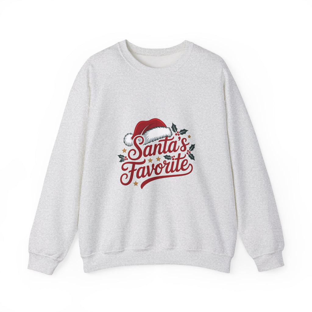 Santas Favorite Christmas Sweatshirt, Womens Christmas Shirt, Girly Christmas Gift, Funny Christmas Shirt, Festive Holiday Gift, Woman Holiday Sweater