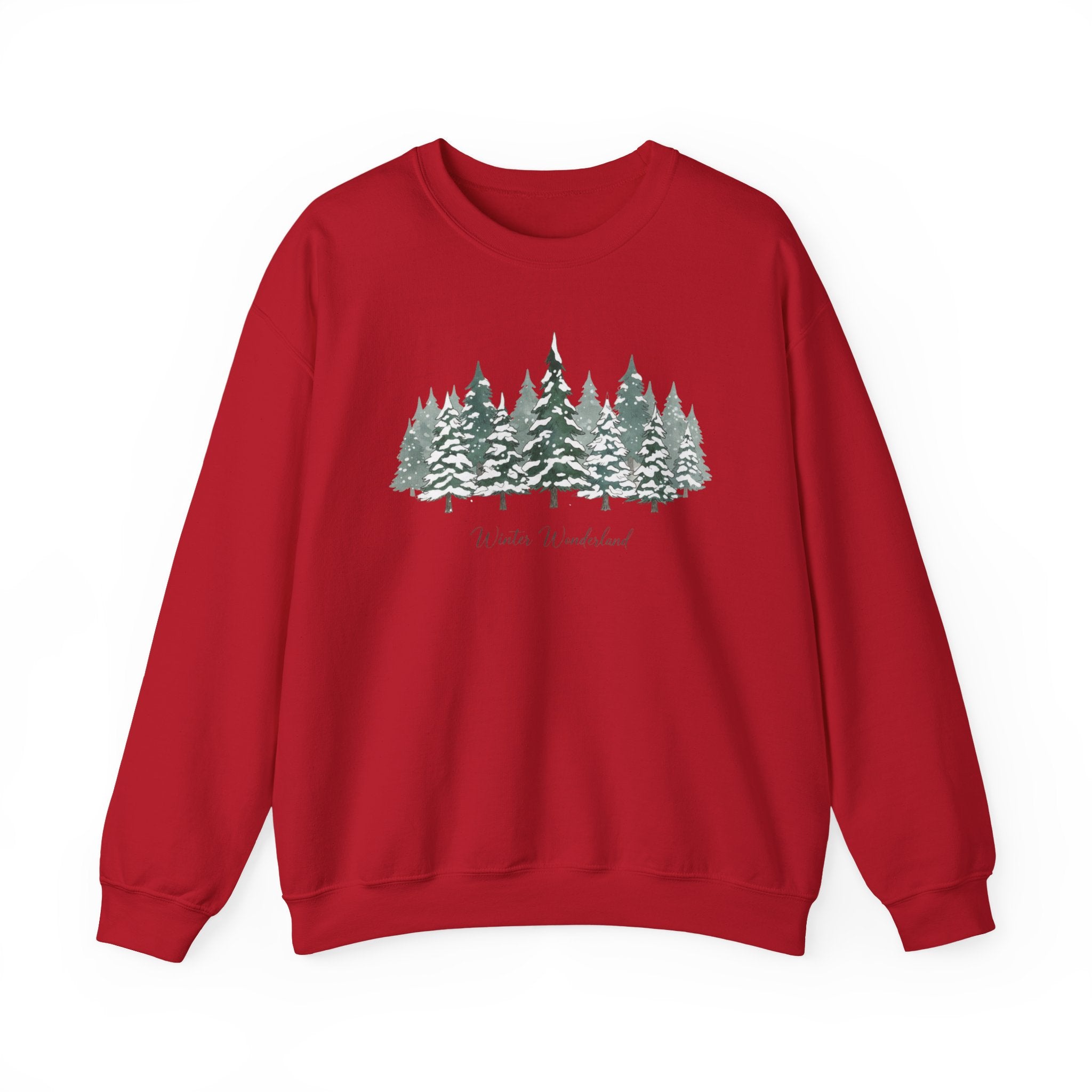 Winter Wonderland Sweatshirt, Christmas Tree Crewneck, Christmas Shirt For Women, Winter Gift, Family Winter Shirt, Winter Crew Shirt, Winter Lover Shirt