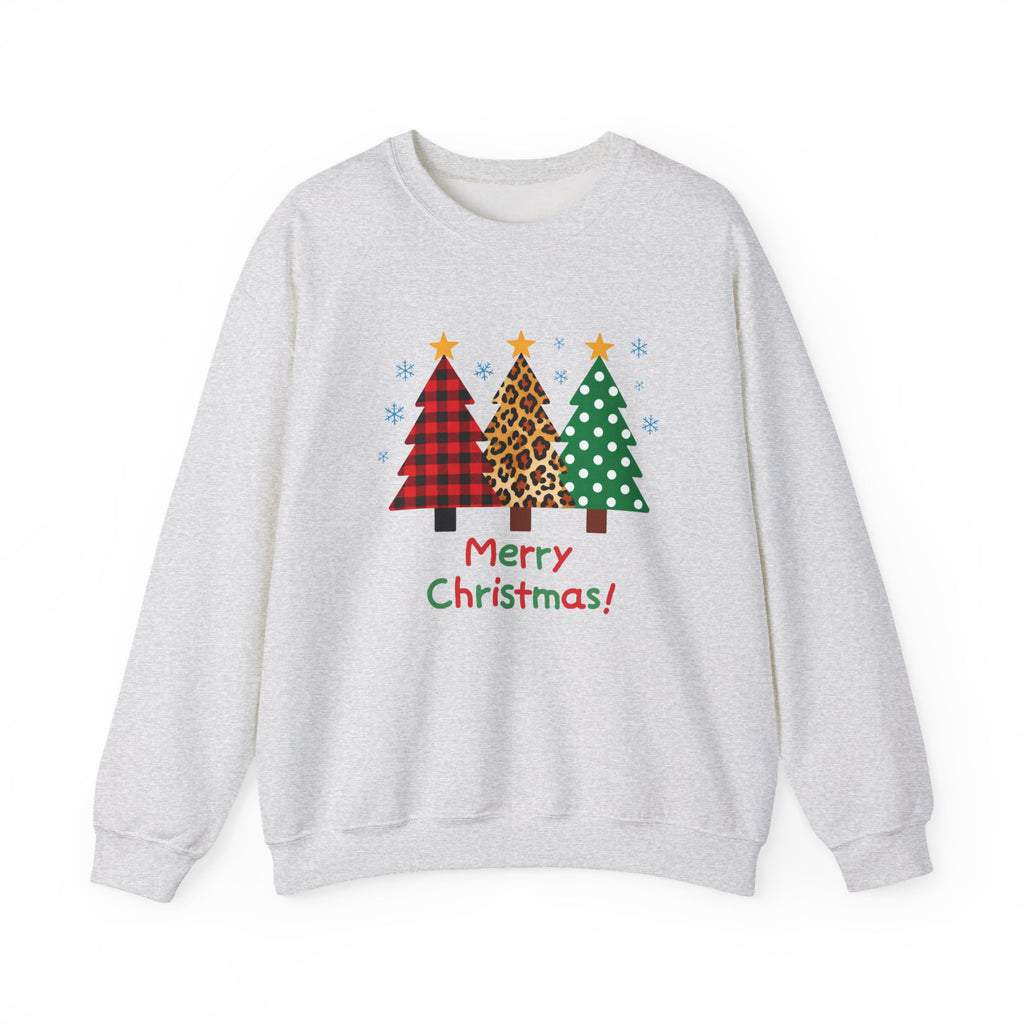Christmas Tree Sweatshirt, Merry Christmas Crewneck, Christmas Tree Sweater, Christmas Tree Sweatshirt for Women, Christmas Pine Tree Shirt, Christian Christmas Shirt