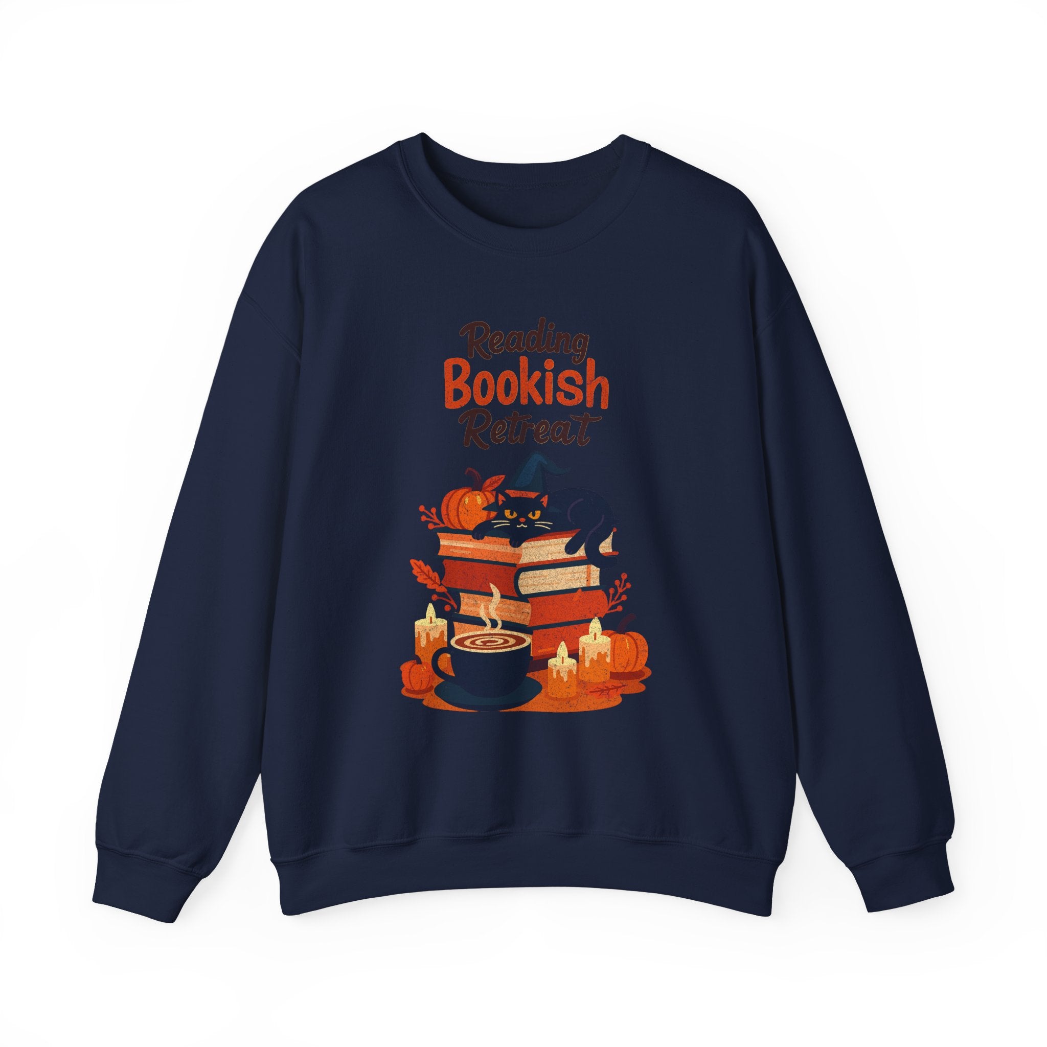 Reading Bookish Retreat Vintage Sweatshirt, Vintage Reading Sweatshirt, Booklover Gift, Reader Gift, Librarian Sweatshirt, Bookworm Pullover, Bookish Crewneck