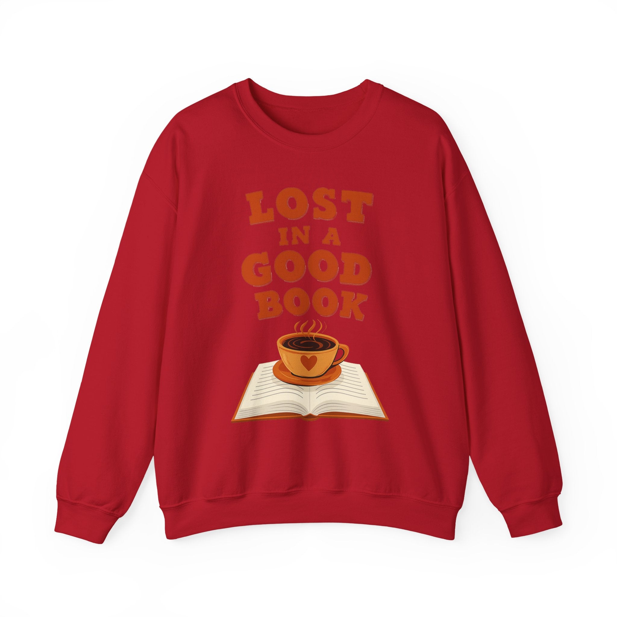 Lost in a Good Book Sweatshirt, Vintage Reading Sweatshirt, Booklover Gift, Reader Gift, Librarian Sweatshirt, Bookworm Pullover, Bookish Crewneck