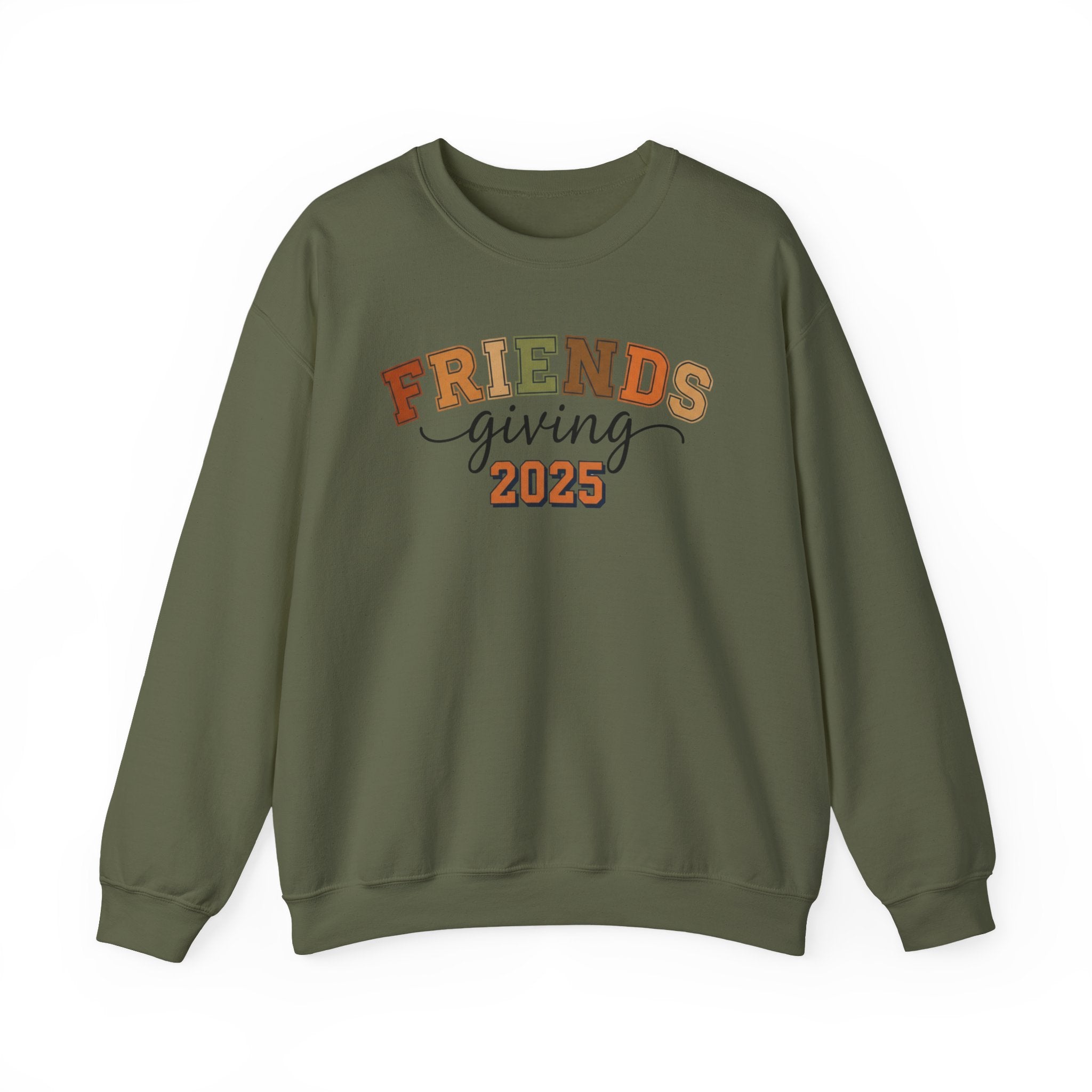 Friends Giving Sweatshirt, Thanksgiving Friends Crewneck, Friends Thanksgiving Sweatshirt, Friends Thanksgiving Gift Shirt, Friendsgiving 2025 Shirt