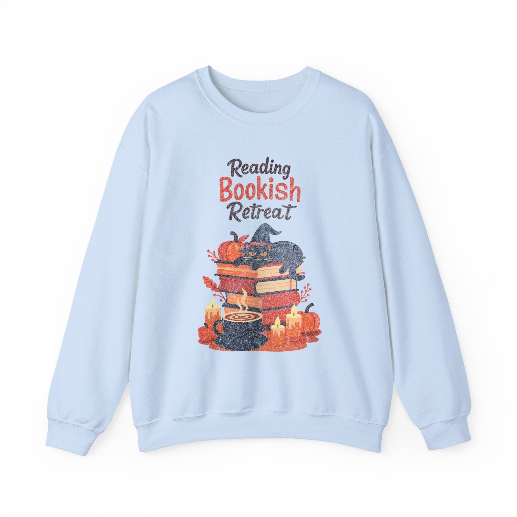 Reading Bookish Retreat Vintage Sweatshirt, Vintage Reading Sweatshirt, Booklover Gift, Reader Gift, Librarian Sweatshirt, Bookworm Pullover, Bookish Crewneck