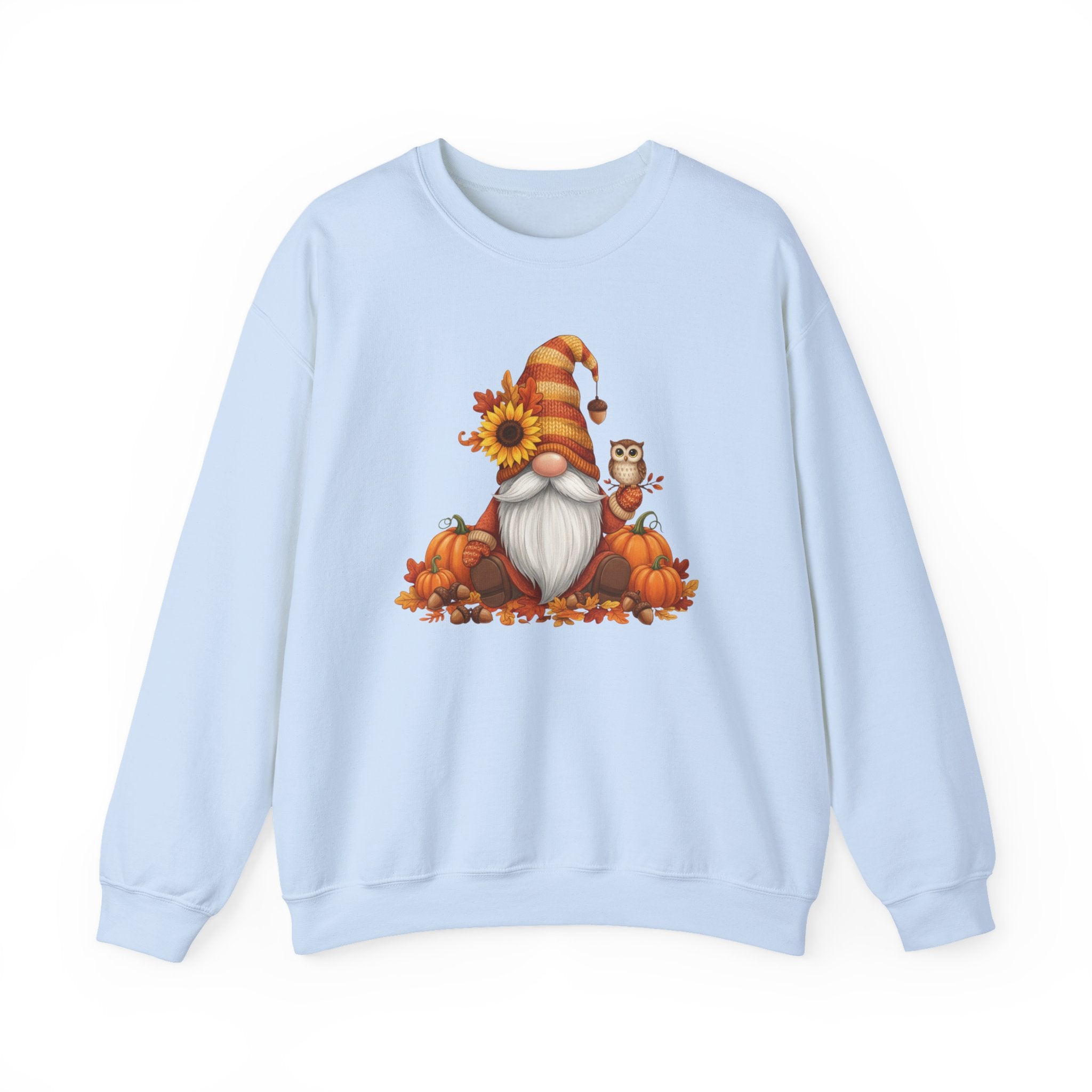 Fall Gnomes Sweatshirt, Fall Vibes Crewneck, Thanksgiving Gnomes Tshirt, Fall Lovers Shirt, Cozy Sweater, Cute Thanksgiving Gnomes Sweatshirt
