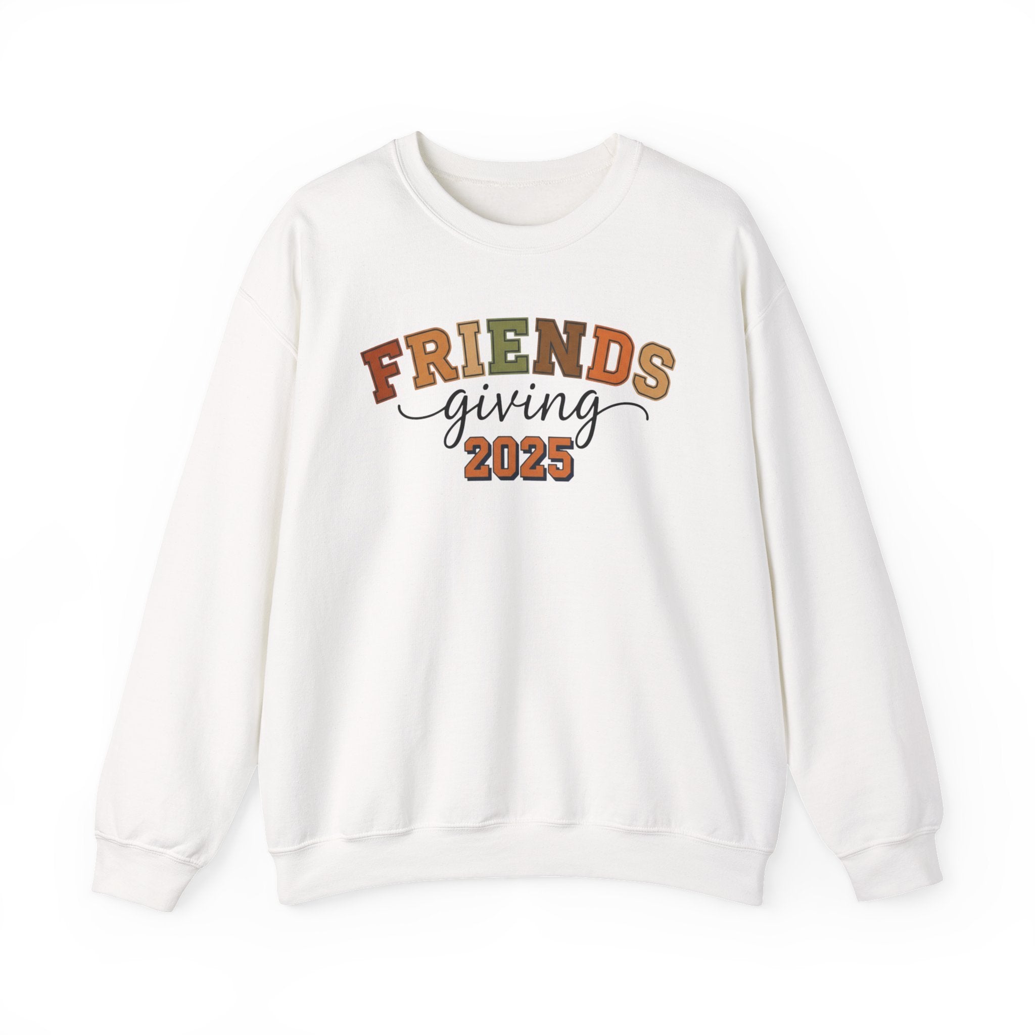 Friends Giving Sweatshirt, Thanksgiving Friends Crewneck, Friends Thanksgiving Sweatshirt, Friends Thanksgiving Gift Shirt, Friendsgiving 2025 Shirt