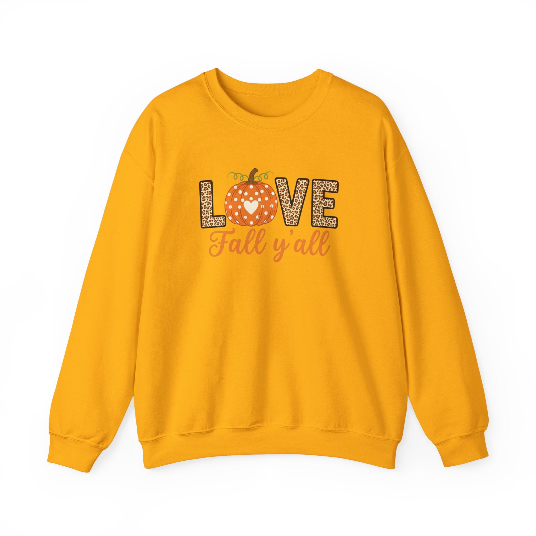 Love Thanksgiving Sweatshirt,Its Fall Yall Crewneck,Fall Sweater for Women, Pumpkin Shirt, Fall Crewneck Womens Thanksgiving Shirt