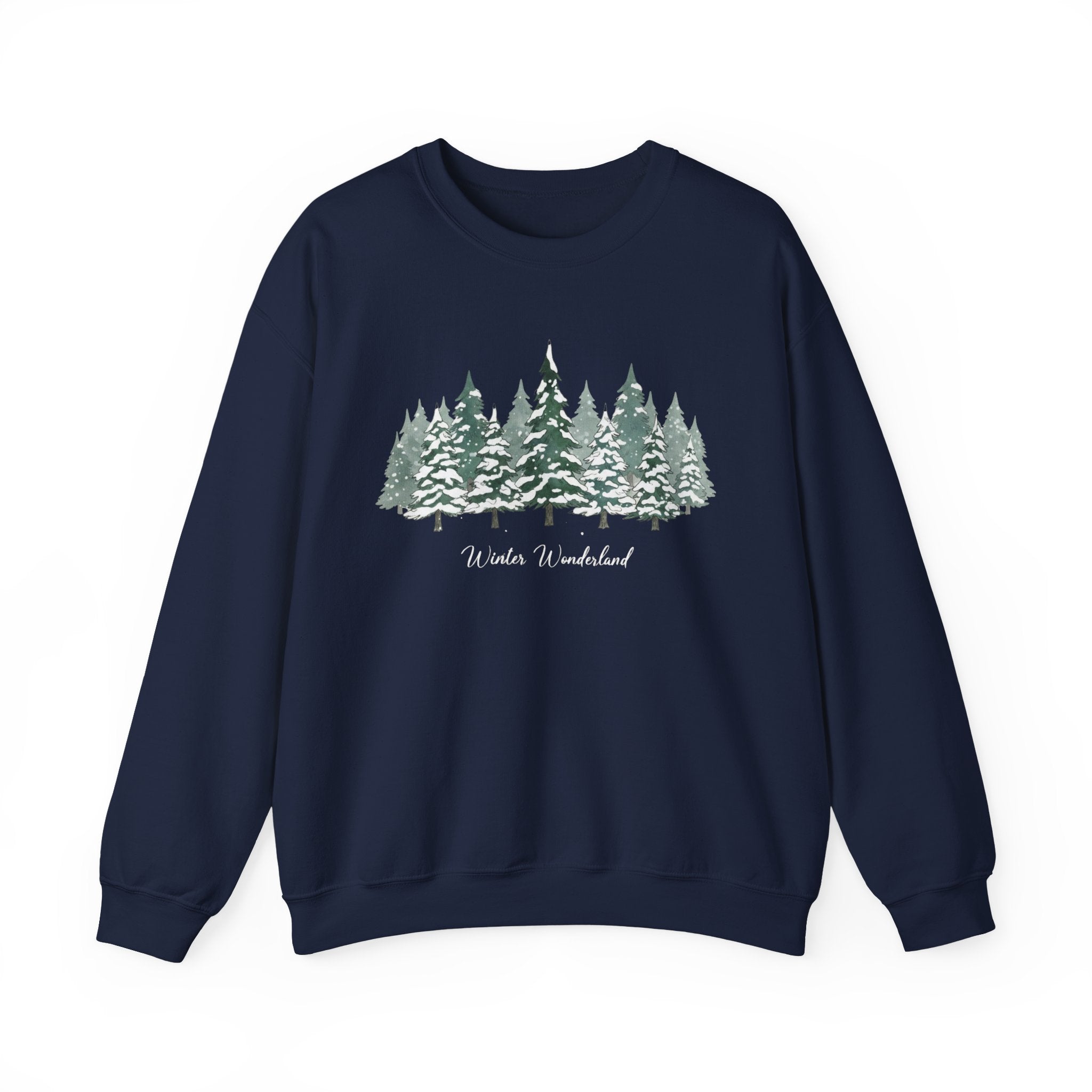 Winter Wonderland Sweatshirt, Christmas Tree Crewneck, Christmas Shirt For Women, Winter Gift, Family Winter Shirt, Winter Crew Shirt, Winter Lover Shirt