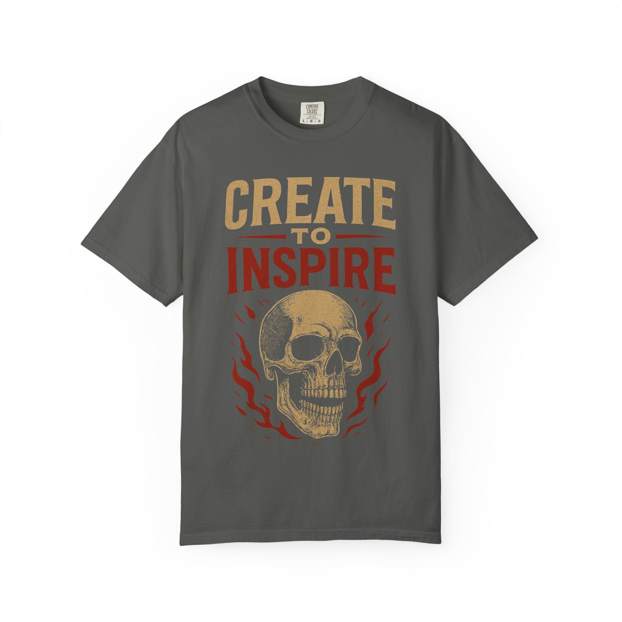 Create to Inspire Tee – Art With Edge. Unisex T-Shirt, Motivational Tee, Art Enthusiast Gift, Creative Mindwear, Gift for Artists, DIY Apparel