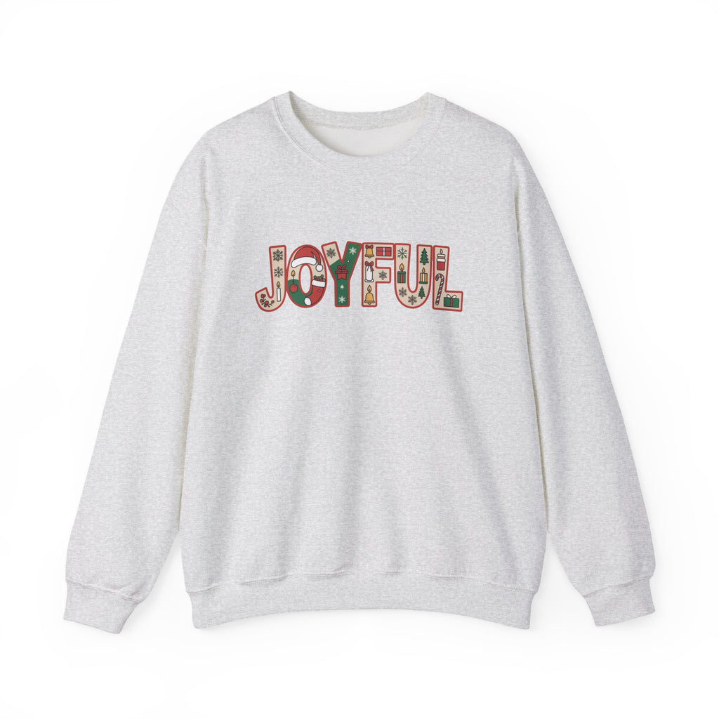 Christmas Joyful Sweatshirt, Holiday Spirit Crewneck, Christmas Season Sweater, Family Christmas Sweater, Christmas Shirt For Her, Cozy Winter Gift,Christmas Drinks Shirt,Spirits Sweatshirt