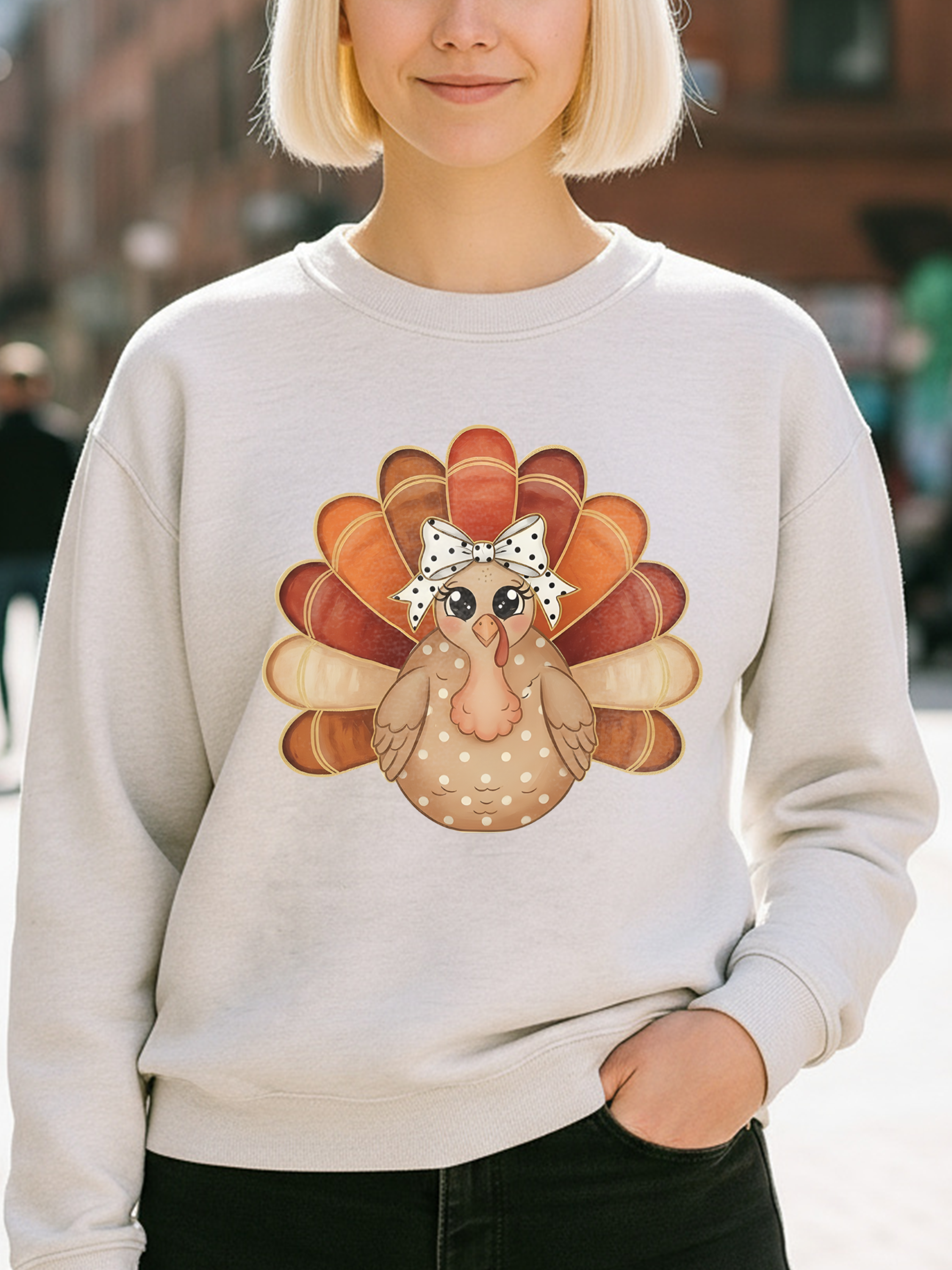 Turkey Sweatshirt, Thanksgiving Crewneck, Thanksgiving Shirt, Autumn Shirt, Fall Sweatshirt, Turkey Tee, Vintage Thanksgiving Gift