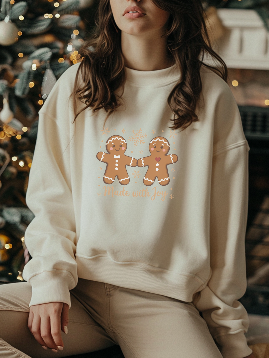 Cute Gingerbread Cookies Sweatshirt, Cute Christmas Cookies Crewneck, Christmas Gingerbread Cookies Shirt, Festive Holiday Outfit, Holiday Women Gift