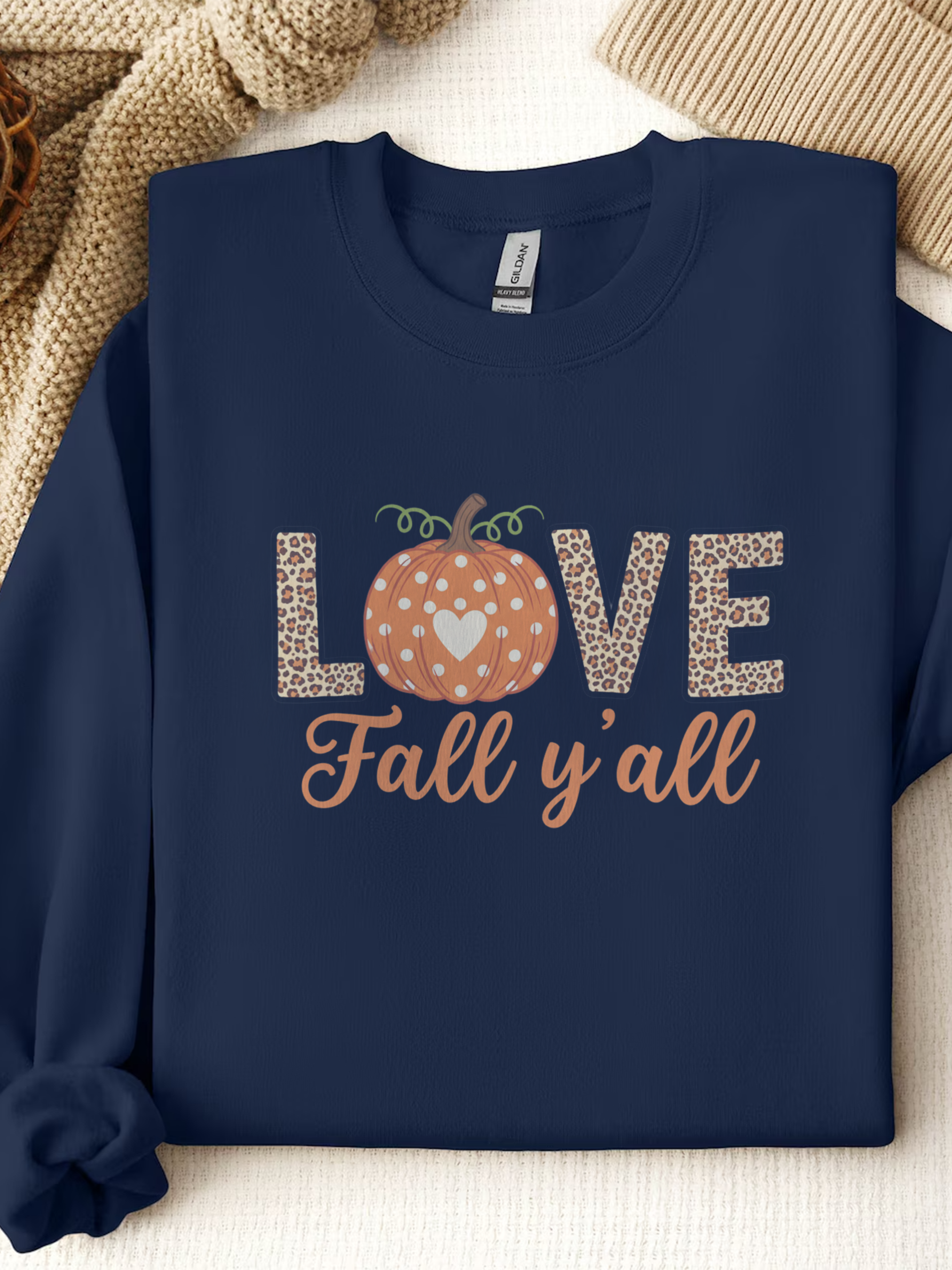 Love Thanksgiving Sweatshirt,Its Fall Yall Crewneck,Fall Sweater for Women, Pumpkin Shirt, Fall Crewneck Womens Thanksgiving Shirt
