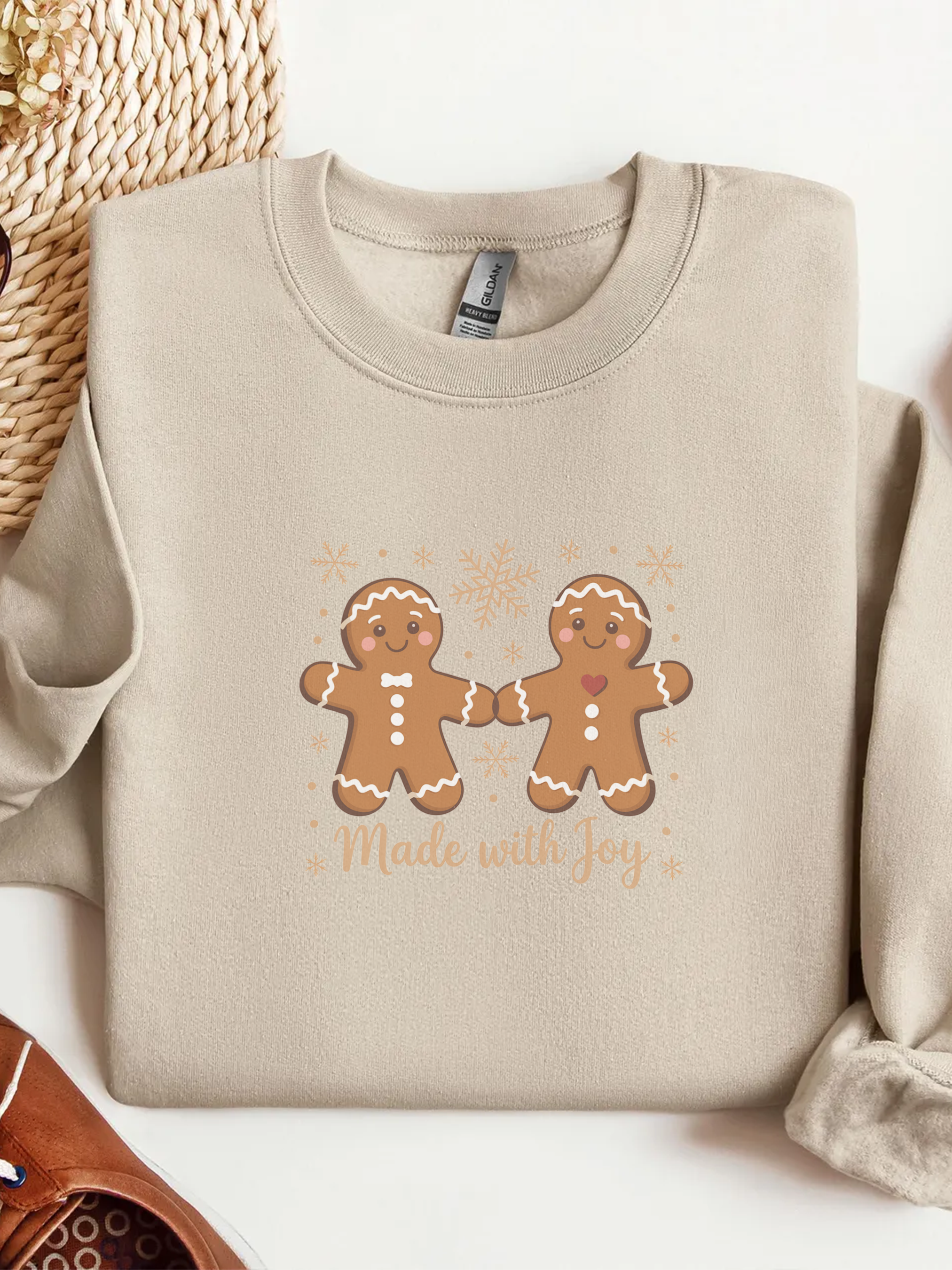 Cute Gingerbread Cookies Sweatshirt, Cute Christmas Cookies Crewneck, Christmas Gingerbread Cookies Shirt, Festive Holiday Outfit, Holiday Women Gift