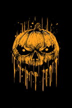 🎃 Carved Chaos Tee - From Chill to Kill in One Turn. Halloween Pumpkin Graphic T-shirt, Casual Fall Tee, Unisex T-Shirt, Spooky Shirt, Carved Chaos Design, Autumn Outfit